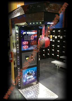 BOXER PUNCHING ARCADE MACHINE